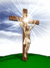 Crucifix glowing sky wapday com